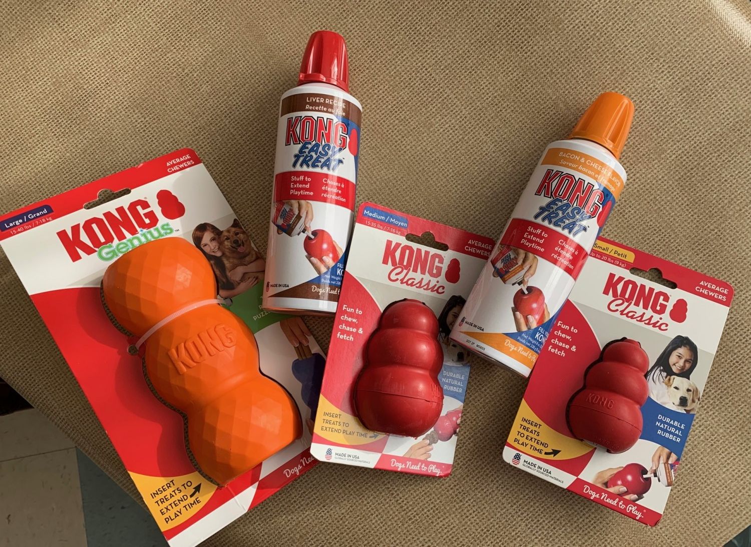 Kong Items