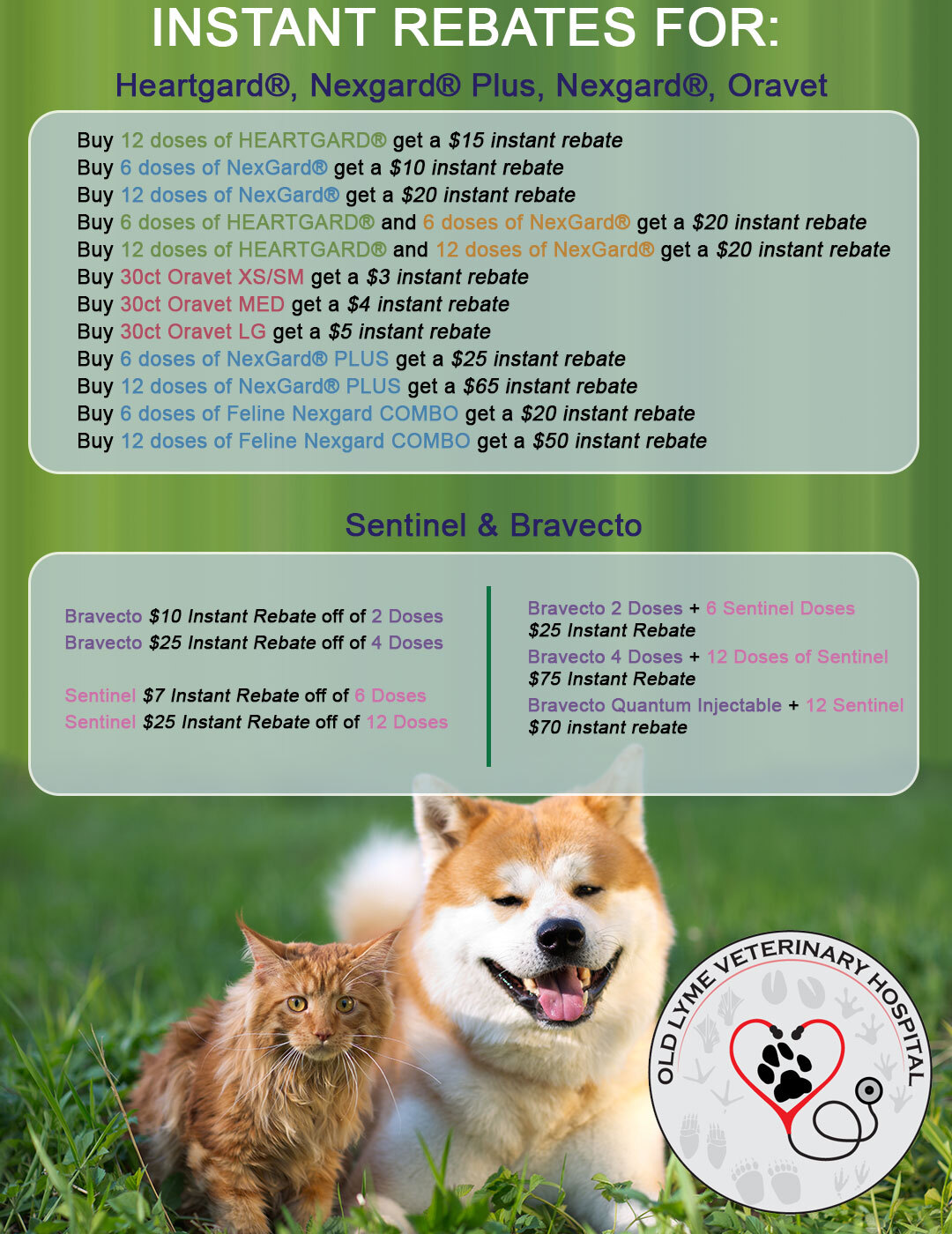 Rebates for Heartguard Plus